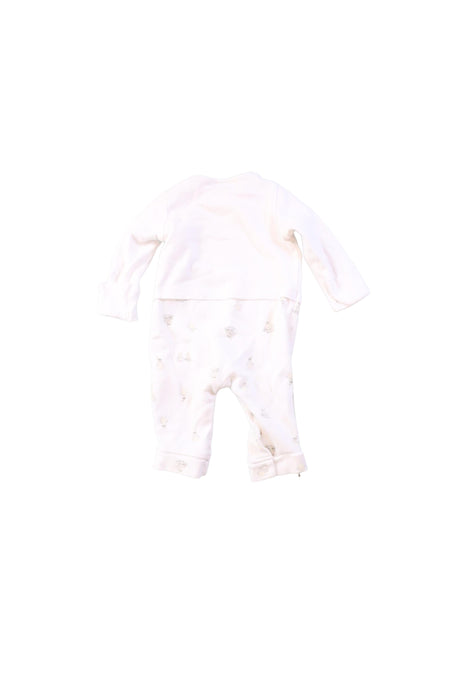 A White Long Sleeve Jumpsuits from The Little White Company in size 3-6M for neutral. (Back View)