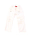 A White Jeans from Haus of Jr in size 2T for boy. (Front View)