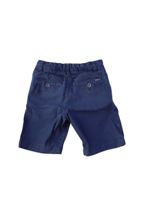 A Navy Shorts from Polo Ralph Lauren in size 4T for boy. (Back View)
