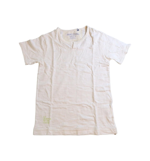 A White Short Sleeve T Shirts from Ragmart in size 7Y for boy. (Front View)