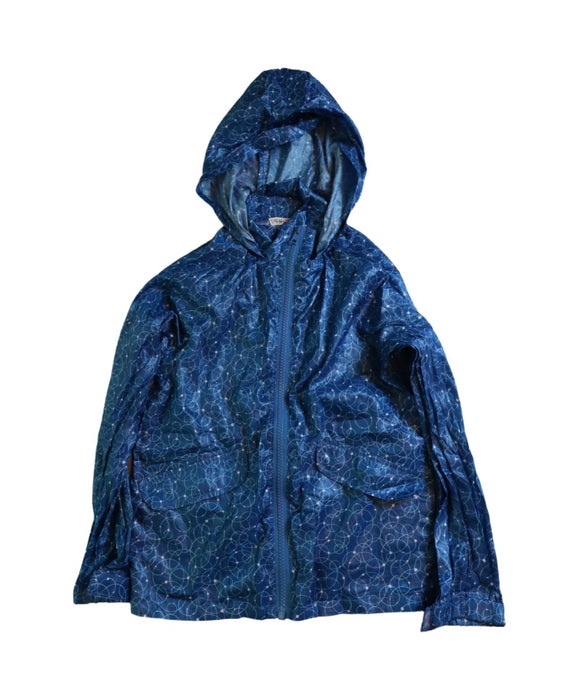 A Blue Lightweight Jackets from Ragmart in size 7Y for girl. (Front View)