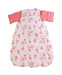 A Pink Sleepsacs from Mides in size 0-3M for girl. (Back View)