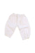 A White Casual Pants from Petit Bateau in size 3-6M for boy. (Back View)