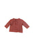 A Red Long Sleeve Tops from Sucre d'Orge in size 3-6M for boy. (Back View)