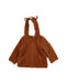 A Brown Lightweight Jackets from DPAM in size 6-12M for neutral. (Front View)