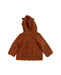 A Brown Lightweight Jackets from DPAM in size 6-12M for neutral. (Back View)