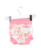 A Pink Swim Diapers from Splash About in size 3-6M for girl. (Back View)