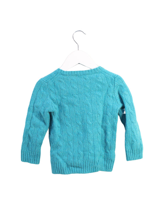 A Blue Knit Sweaters from Crewcuts in size 3T for boy. (Back View)