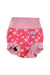 A Pink Swim Shorts from Splash About in size 12-18M for girl. (Front View)
