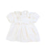 A White Short Sleeve Tops from Dona Carmen in size 3T for girl. (Front View)