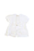 A White Short Sleeve Tops from Dona Carmen in size 3T for girl. (Back View)