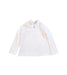 A White Long Sleeve Tops from Patachou in size 3T for girl. (Front View)