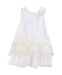 A White Sleeveless Dresses from Miranda in size 4T for girl. (Front View)