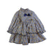 A Navy Long Sleeve Dresses from Miranda in size 3T for girl. (Front View)