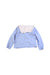 A Blue Long Sleeve Tops from Jacadi in size 4T for girl. (Back View)