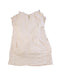 A Beige Short Sleeve Dresses from Sunset Limonade in size 4T for girl. (Back View)