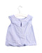 A Blue Sleeveless Tops from Jacadi in size 4T for girl. (Back View)