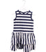 A Blue Sleeveless Dresses from Hanna Andersson in size 3T for girl. (Front View)