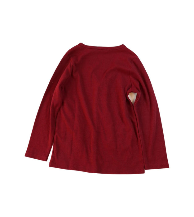 A Red Cardigans from Beau Hudson in size 6T for boy. (Back View)