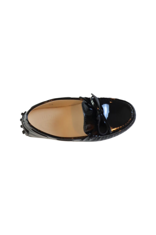 A Black Loafers & Moccasins from Tod’s in size 5T for girl. (Front View)