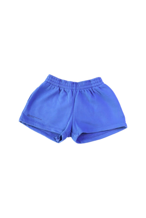 A Blue Shorts from Pangaia in size 6T for boy. (Front View)