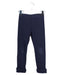 A Blue Leggings from Crewcuts in size 6T for girl. (Front View)