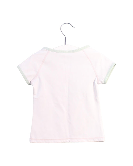 A White Short Sleeve T Shirts from Moody Tiger in size 18-24M for girl. (Back View)