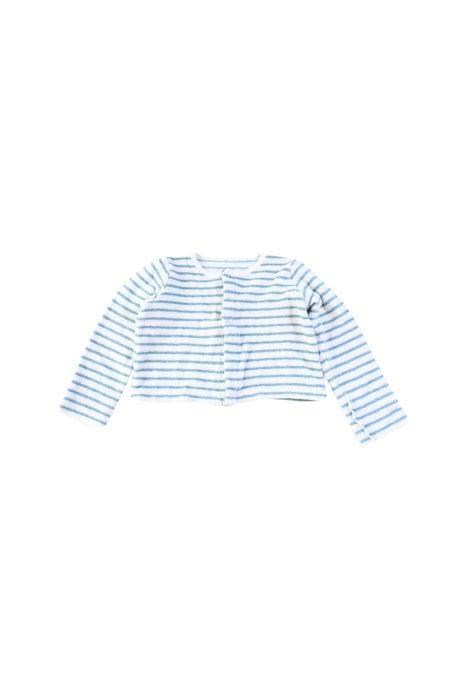 A Blue Cardigans from Petit Bateau in size 12-18M for neutral. (Front View)