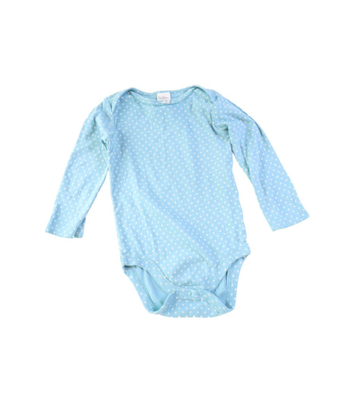 A Blue Bodysuits from Boden in size 12-18M for girl. (Front View)