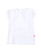 A White Short Sleeve Tops from Jojo Maman Bébé in size 2T for girl. (Front View)