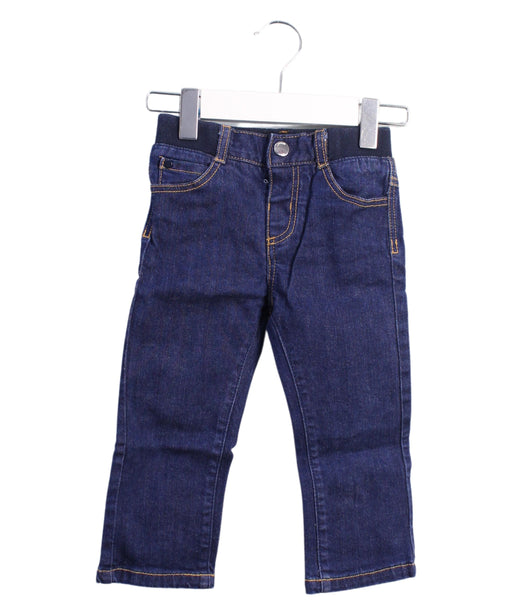 A Blue Jeans from Jacadi in size 12-18M for boy. (Front View)