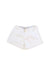 A White Shorts from Bonpoint in size 6T for girl. (Front View)