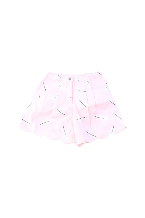 A Pink Shorts from Jacadi in size 6T for girl. (Front View)