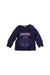 A Navy Sweatshirts from Billybandit in size 3T for boy. (Front View)