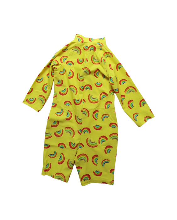 A Yellow Long Sleeve Jumpsuits from L.L.Bean in size 3T for neutral. (Back View)