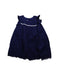 A Navy Sleeveless Dresses from Pippa & Julie in size 4T for girl. (Front View)