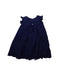 A Navy Sleeveless Dresses from Pippa & Julie in size 4T for girl. (Back View)