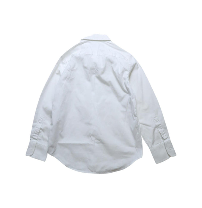 A White Shirts from Crewcuts in size 6T for boy. (Back View)