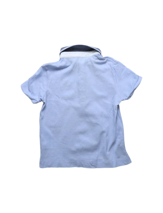 A Blue Short Sleeve Polos from Nicholas & Bears in size 6-12M for boy. (Back View)