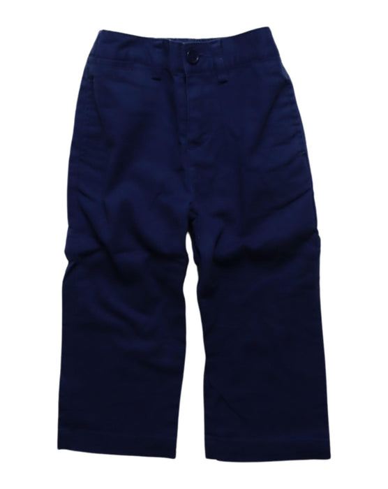 A Navy Casual Pants from Ralph Lauren in size 6-12M for boy. (Front View)