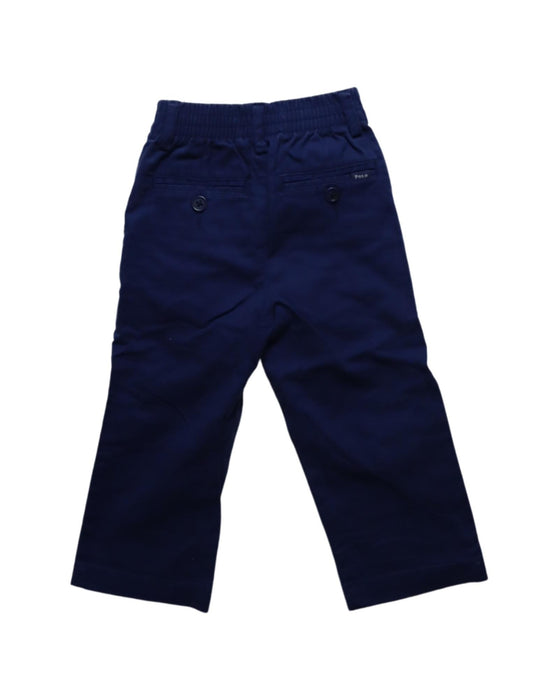 A Navy Casual Pants from Ralph Lauren in size 6-12M for boy. (Back View)