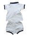 A White Shorts Sets from Moncler in size 6-12M for boy. (Back View)