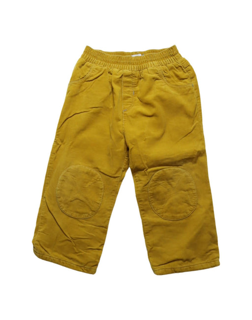 A Yellow Casual Pants from Catimini in size 2T for boy. (Front View)