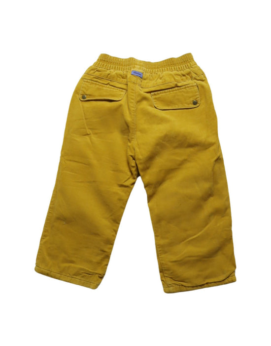 A Yellow Casual Pants from Catimini in size 2T for boy. (Back View)