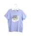 A Purple Short Sleeve T Shirts from Petit Bateau in size 6T for girl. (Front View)