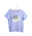 A Purple Short Sleeve T Shirts from Petit Bateau in size 6T for girl. (Front View)