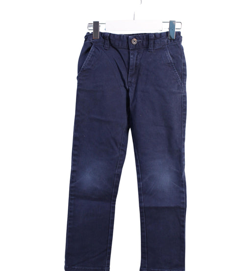 A Blue Casual Pants from Monoprix in size 6T for boy. (Front View)