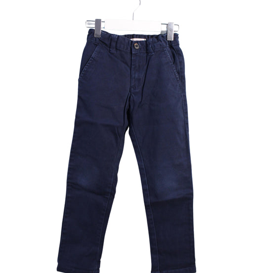 A Blue Casual Pants from Monoprix in size 6T for boy. (Front View)