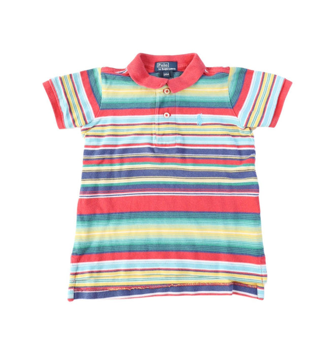 A Multicolour Short Sleeve Polos from Polo Ralph Lauren in size 18-24M for boy. (Front View)