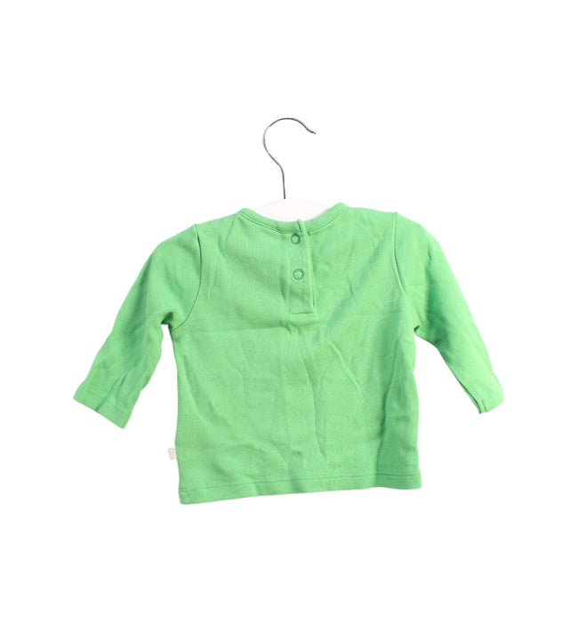 A Green Long Sleeve Tops from Frugi in size O/S for boy. (Back View)